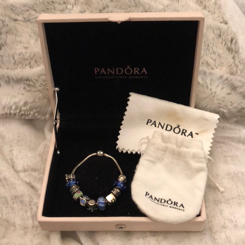 Pandora Bracelet With Charms